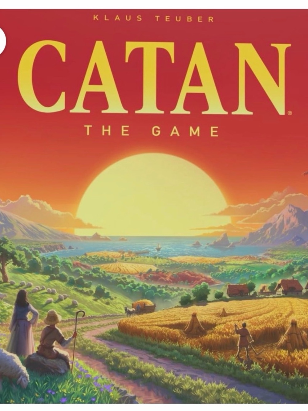 Catan The Game - Red and Gold Box